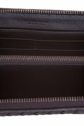 Czarny portfel na zamek, zdjęcie 2 Czarny portfel na zamek od Bottega Veneta